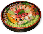 sushi party tray
